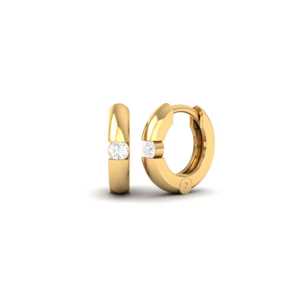 Men’s Moissanite Hoo...