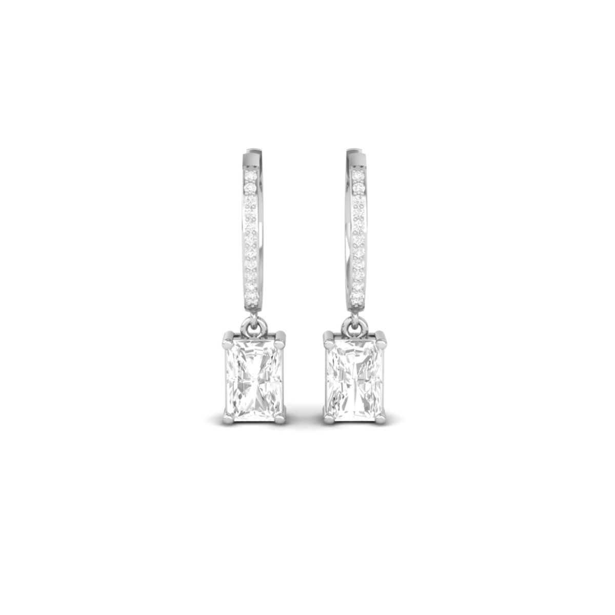 Radiant Cut Moissanite...