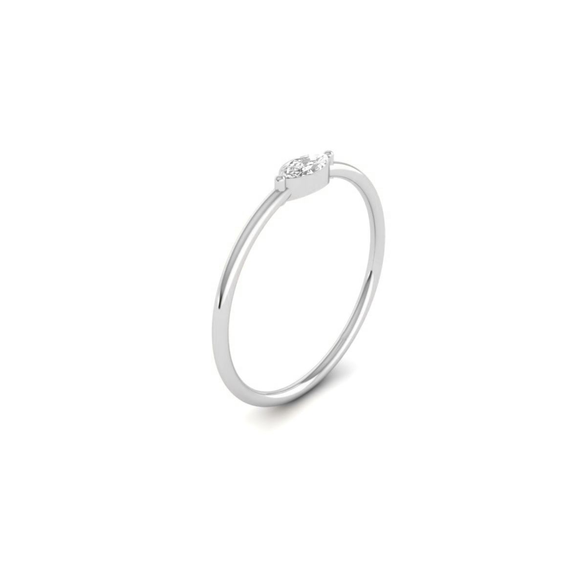 Marquise Cut Moissanit...