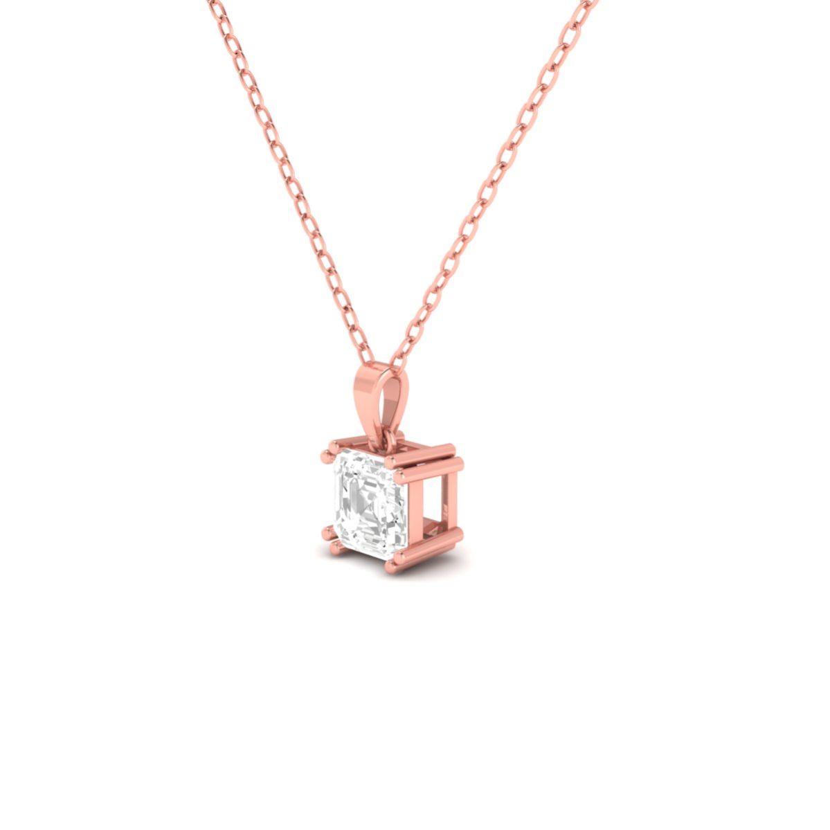 Asscher Cut Solitaire ...