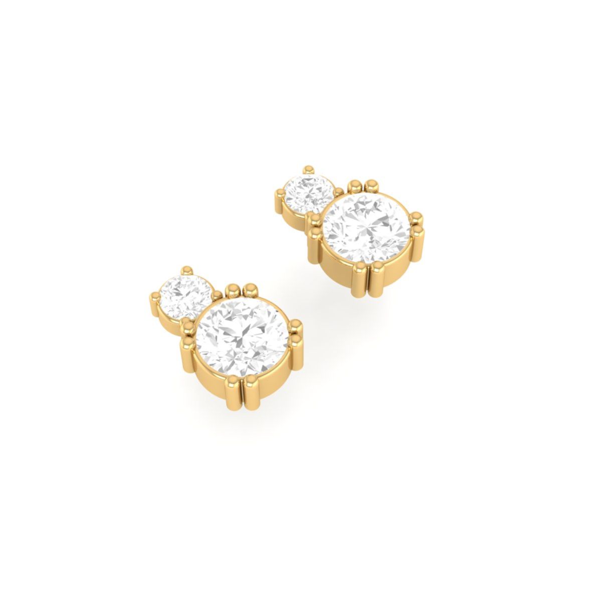 Double Round Diamond S...