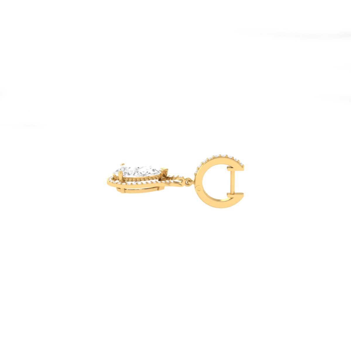 Ruby and Moissanite Dr...