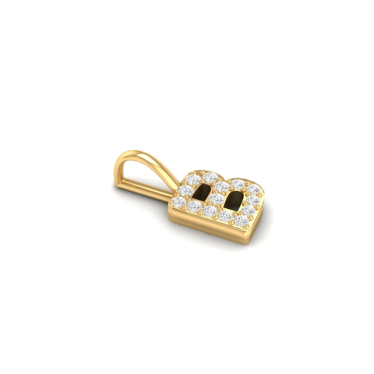 B Initial Diamond Pend...