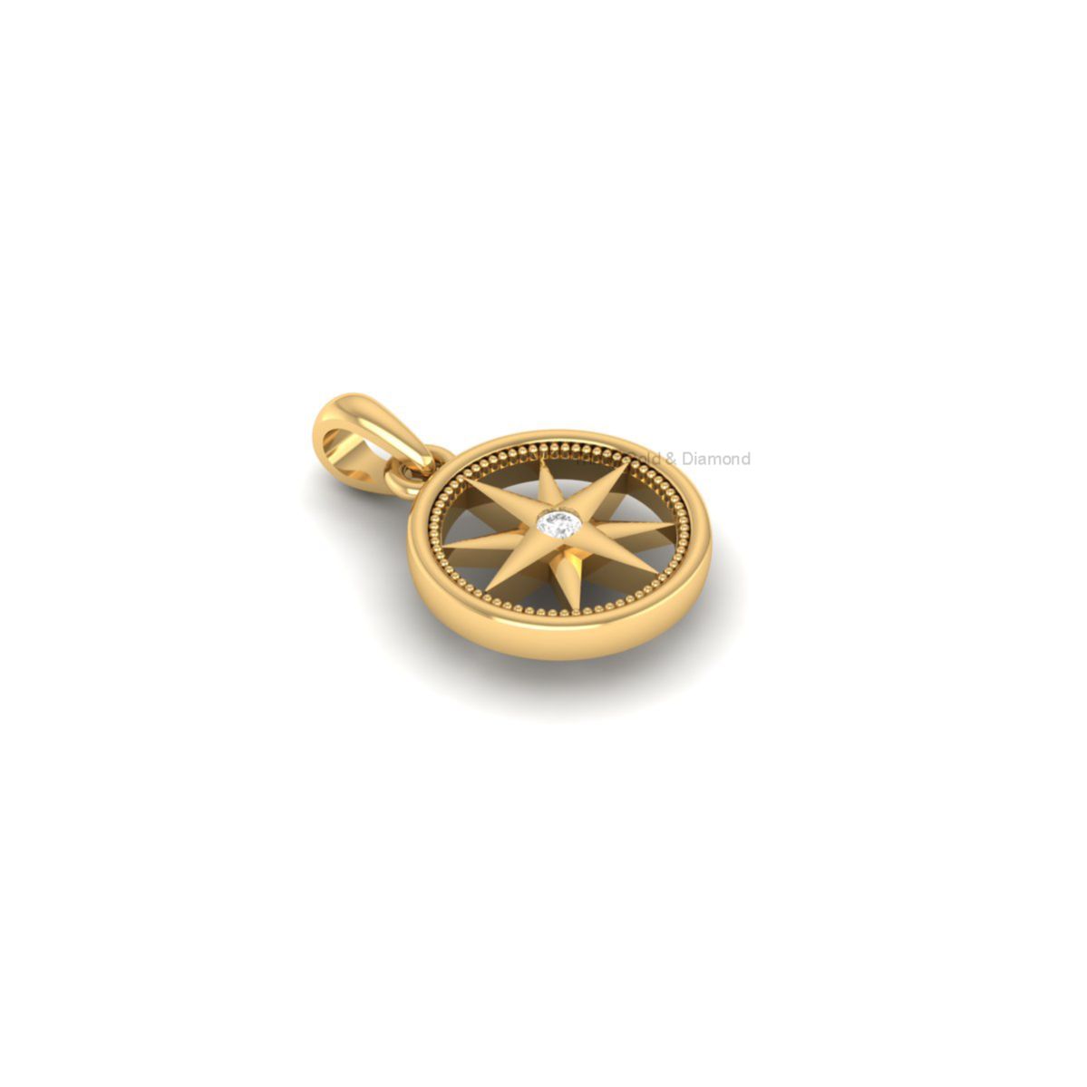 Compass Star Pendant N...
