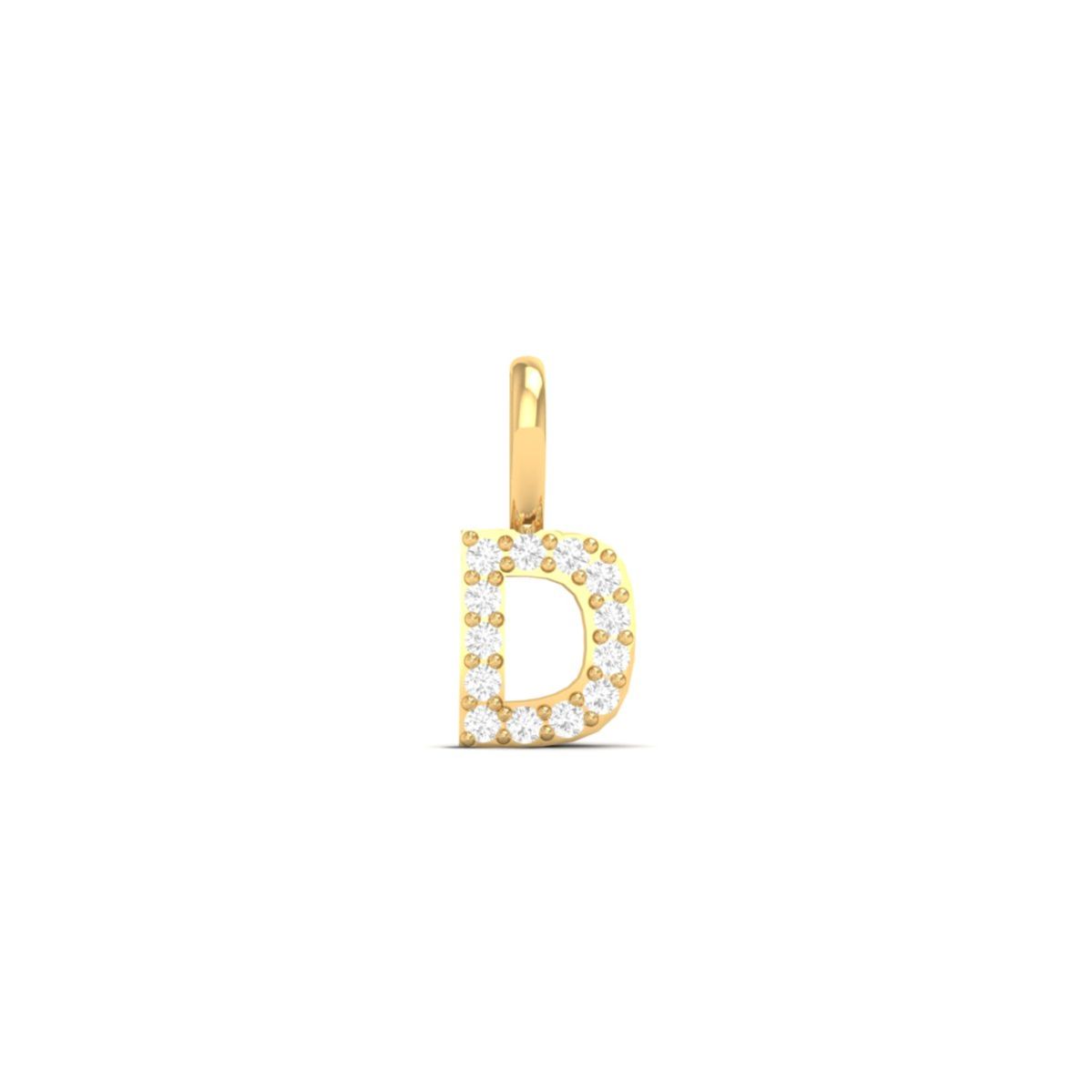 D Initial Diamond Pend...