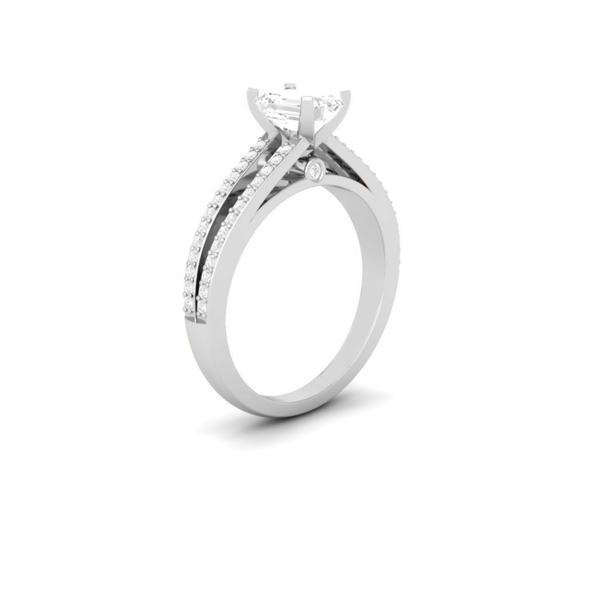 Emerald And Round Cut ...