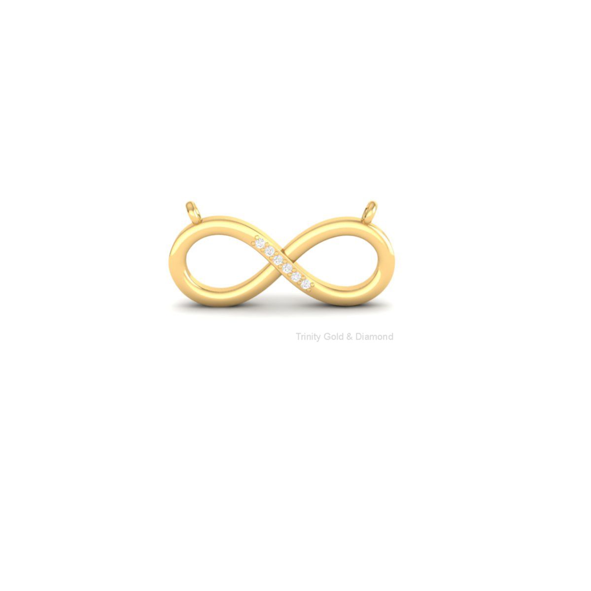 Infinity Moissanite Pe...