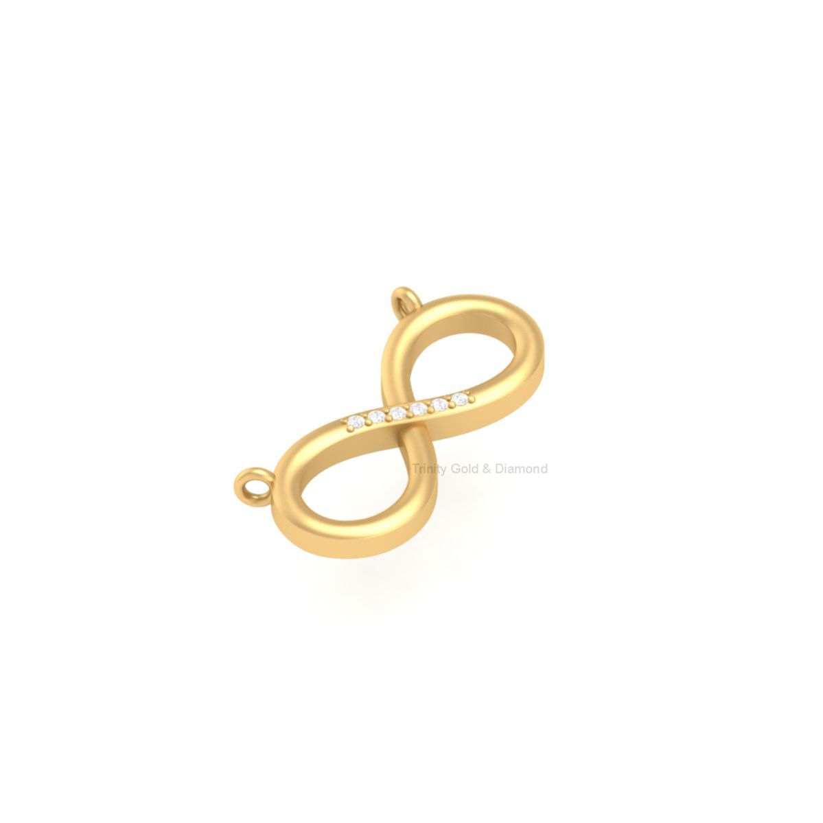 Infinity Moissanite Pe...
