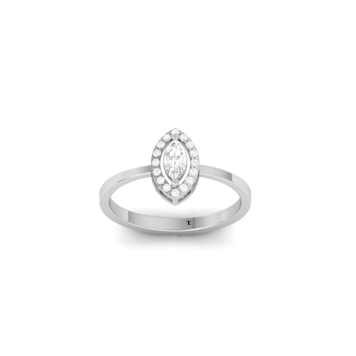 Marquise Cut Moissanit...