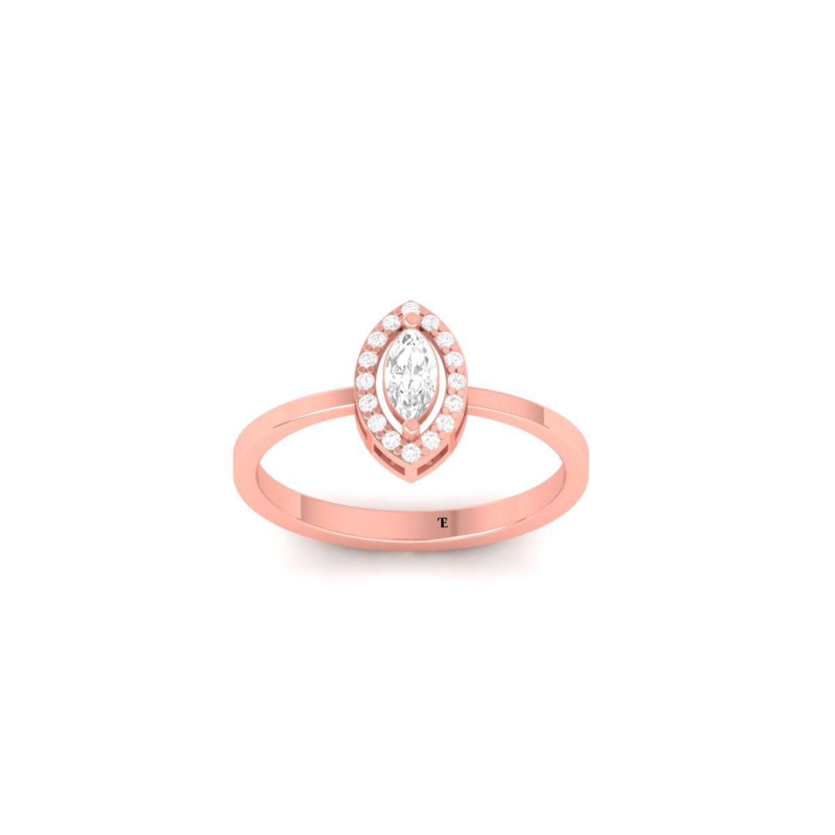 Marquise Cut Moissanit...