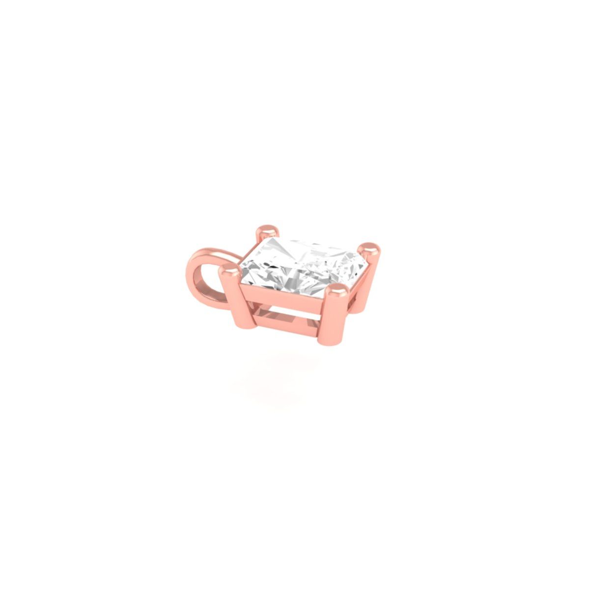 Radiant Cut Solitaire ...