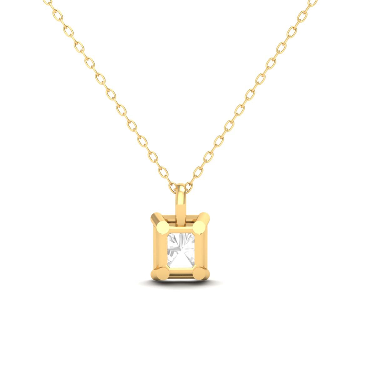 Radiant Cut Solitaire ...
