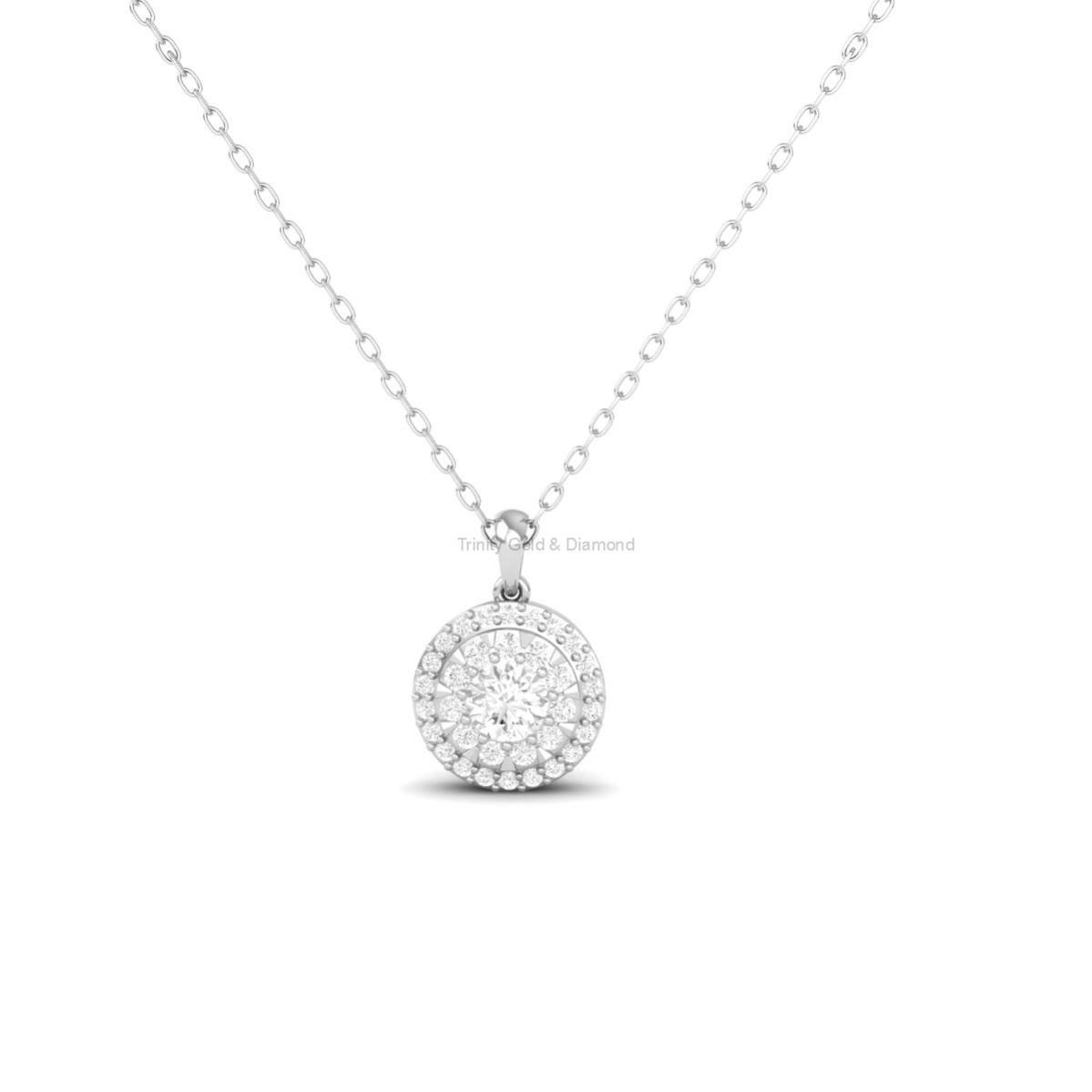 Round Moissanite Illus...