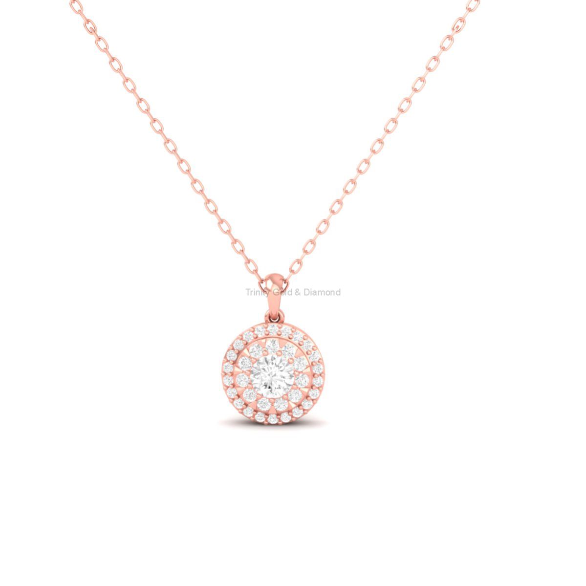 Round Moissanite Illus...