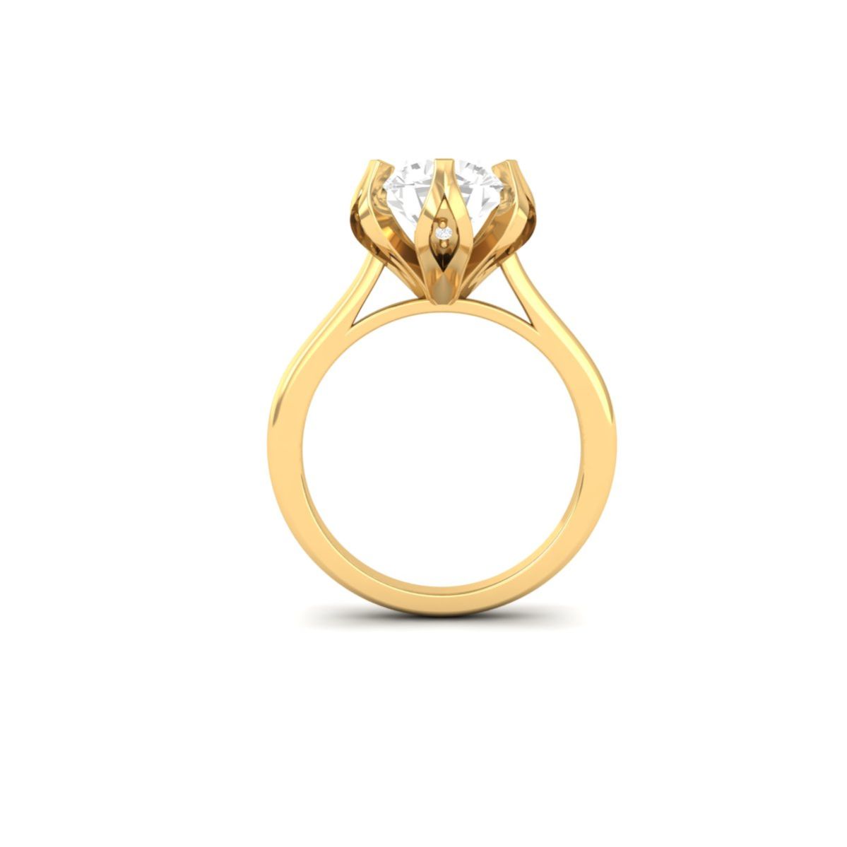 Round Solitaire Moissa...