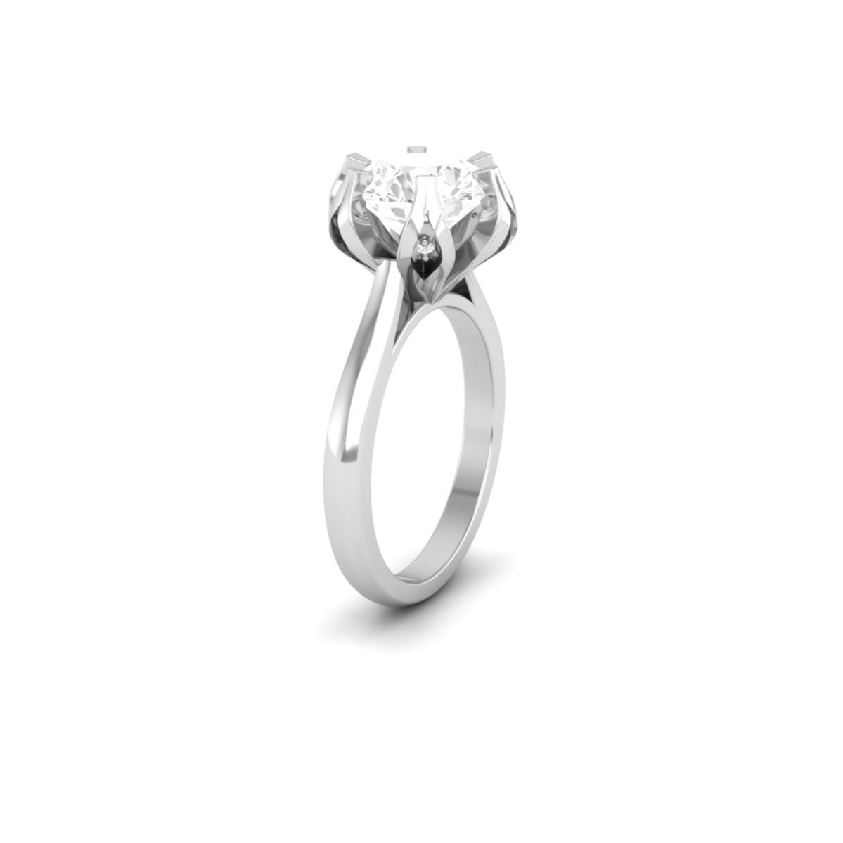 Round Solitaire Moissa...