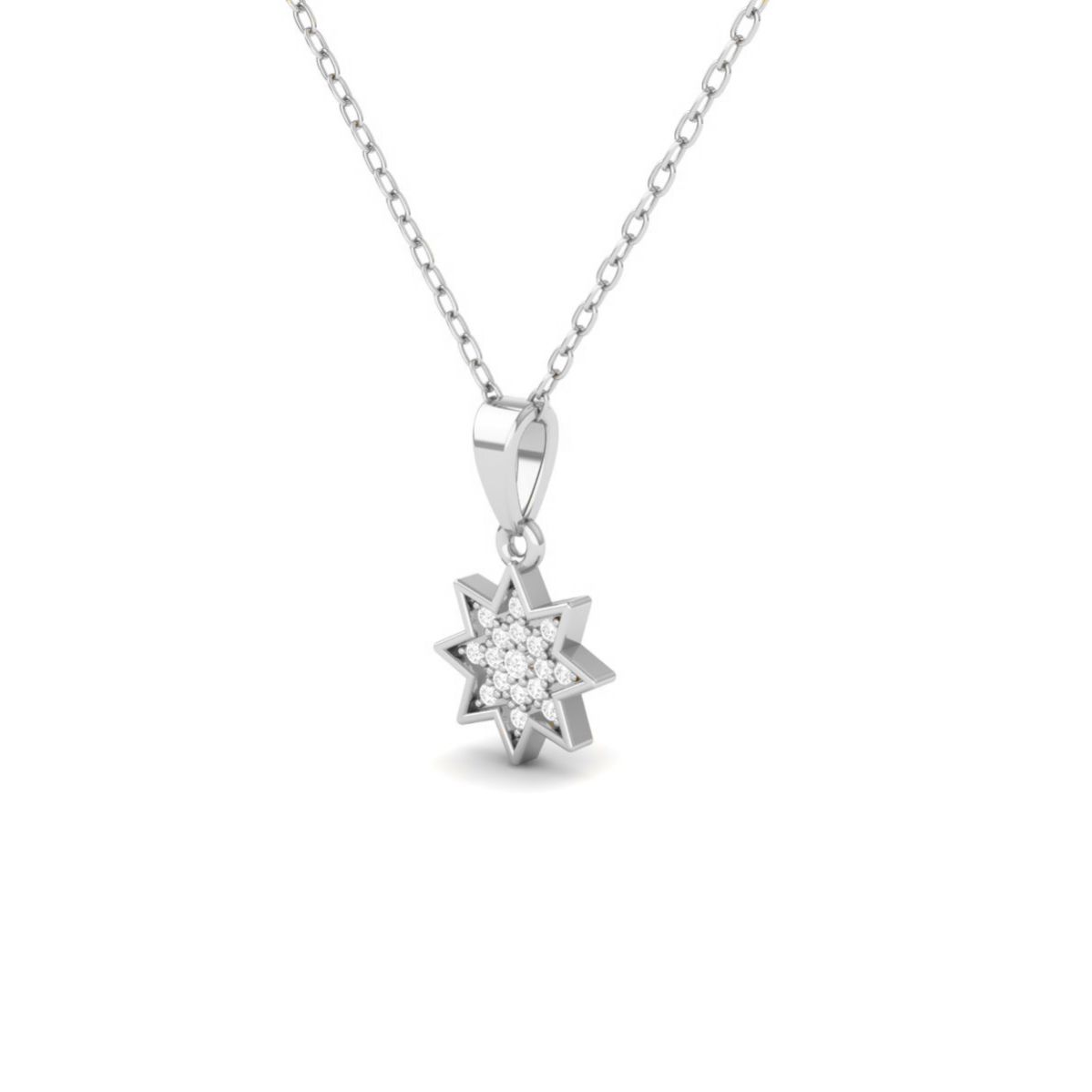 Starburst Pendant Neck...
