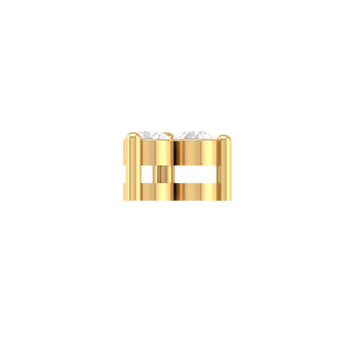 Dainty Three Stone Tri...
