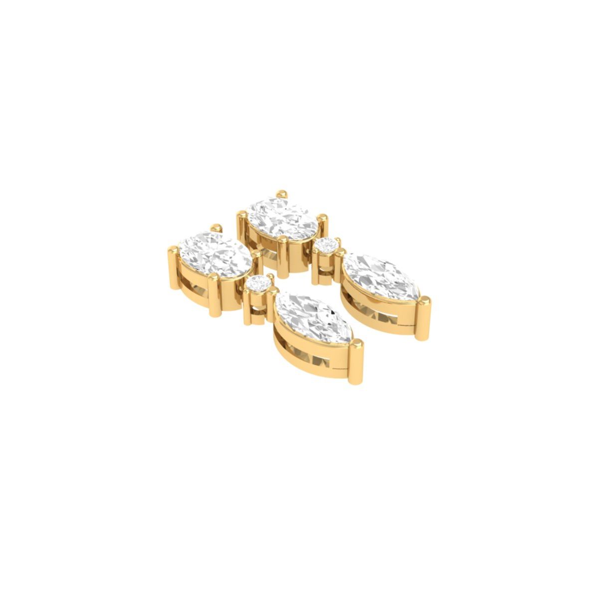 Oval and Marquise Mois...