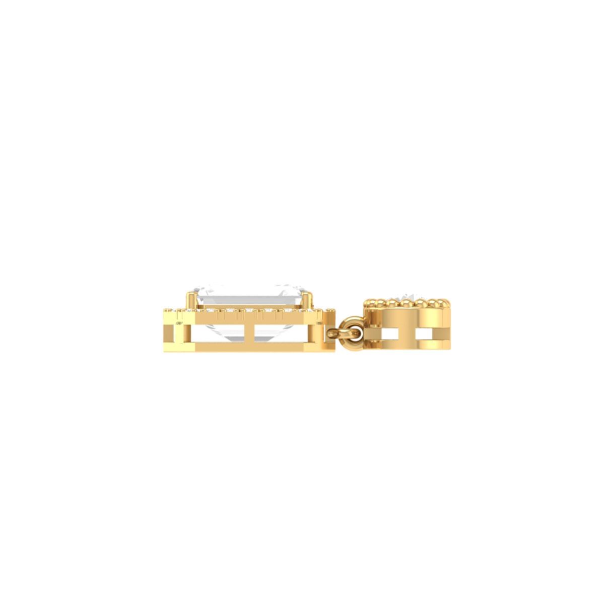 Emerald Cut Moissanite...