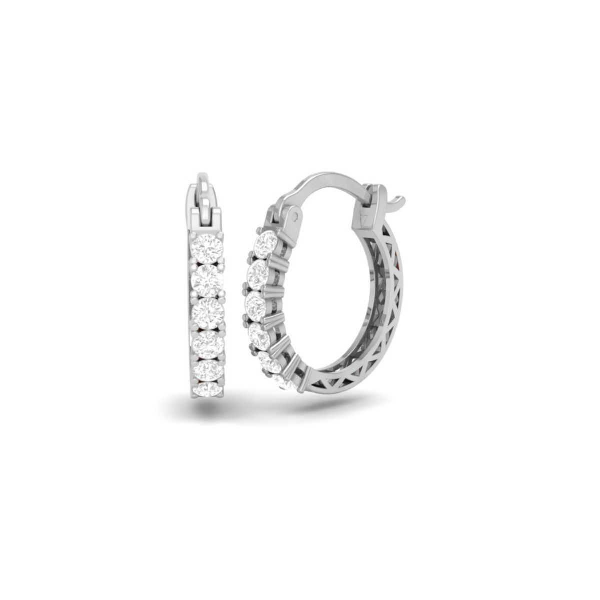 Vertical Moissanite Ho...