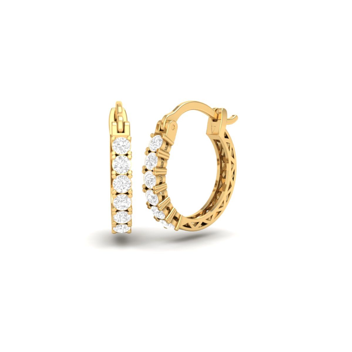 Vertical Moissanite Ho...