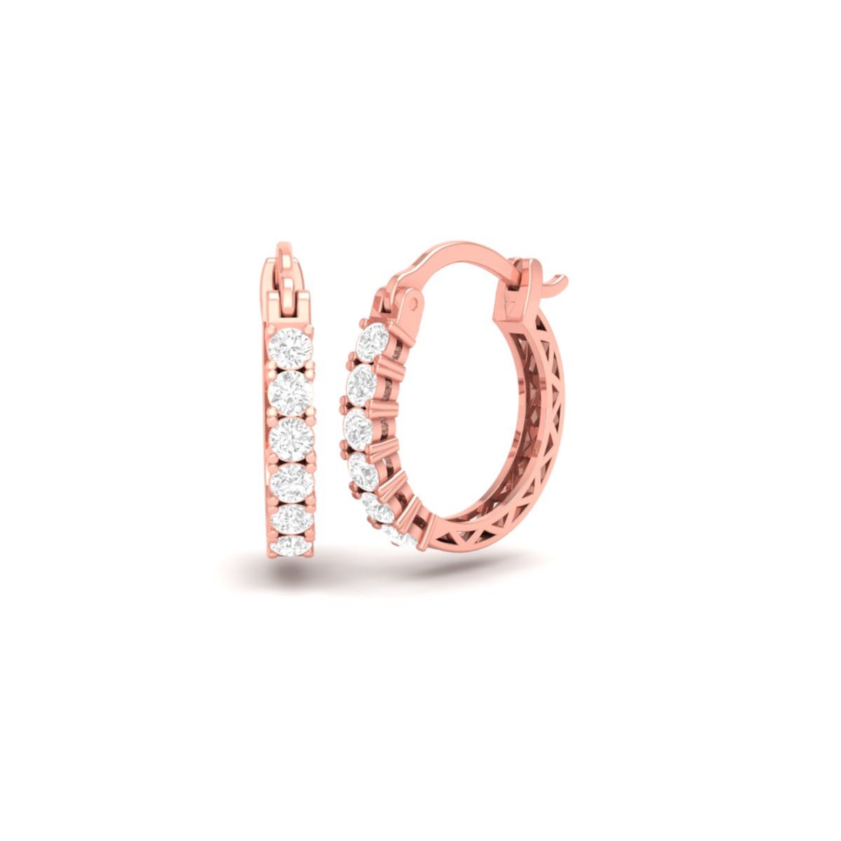 Vertical Moissanite Ho...